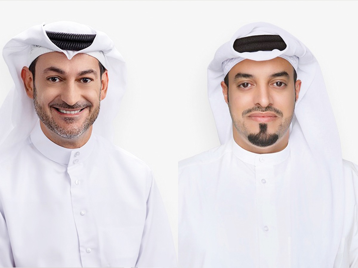 Managing Director and Group Chief Executive Officer at Ooredoo Group, Aziz Aluthman Fakhroo (left), and Group Chief Legal, Regulatory & Governance Officer, Hilal Mohammed Al Khulaifi