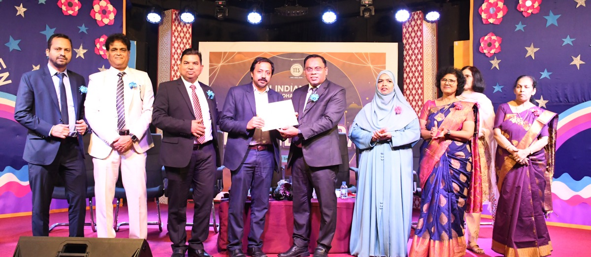 IIS officials and teachers celebrating the Teachers’ Day.