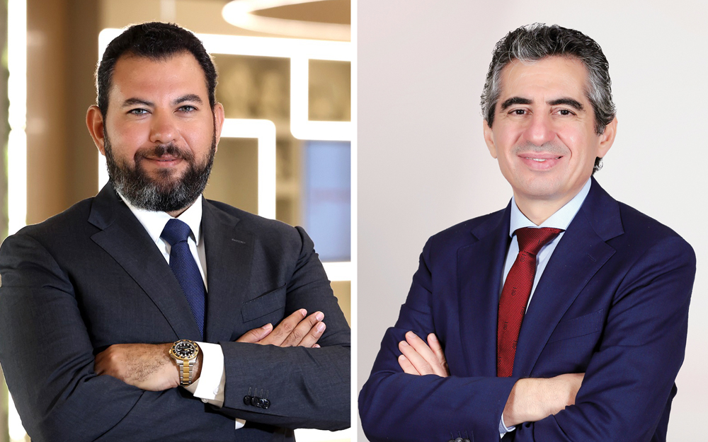 From left: Yasser Shawky, Vice President, Emerging Markets Sales (MEA), at Informatica, and Bassel AlHalabi, Managing Director of TecCentric