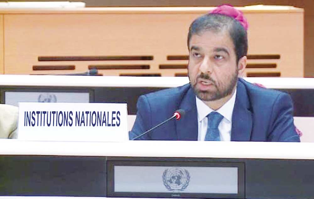 Secretary-General of NHRC, Sultan bin Hassan Al Jamali