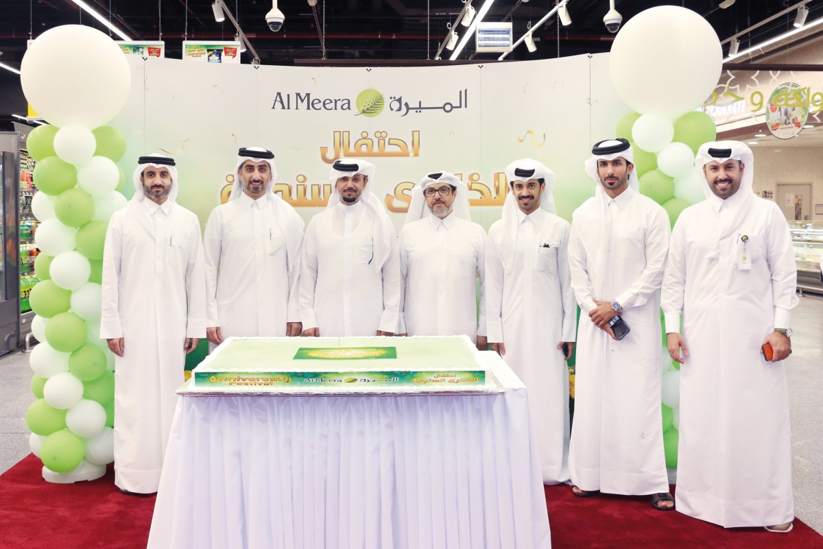 Officials during the launch of Al Meera's annual Anniversary Festival.
