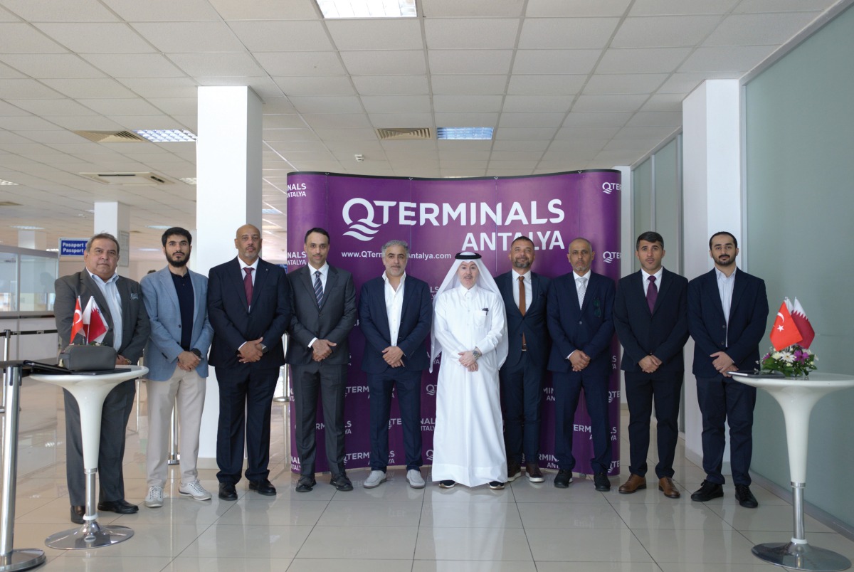 Officials from the Cruise Tourism Working Group in Qatar.