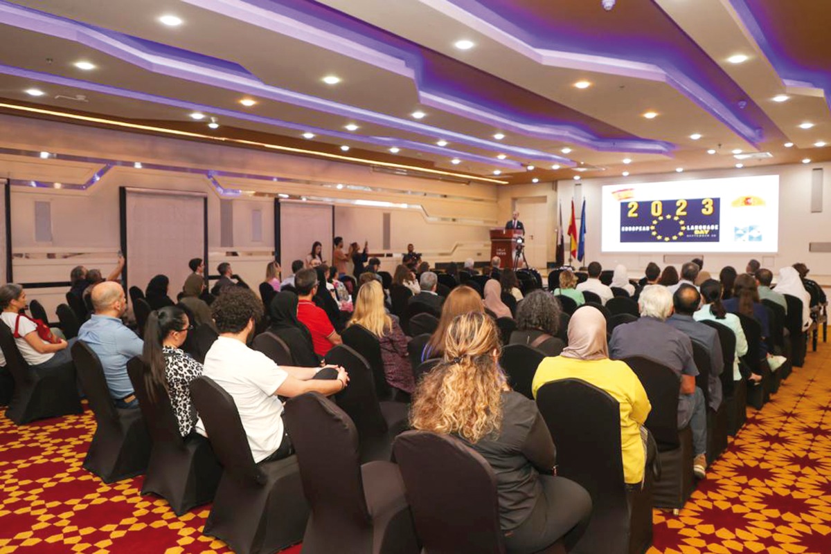 Officials and participants during the event.