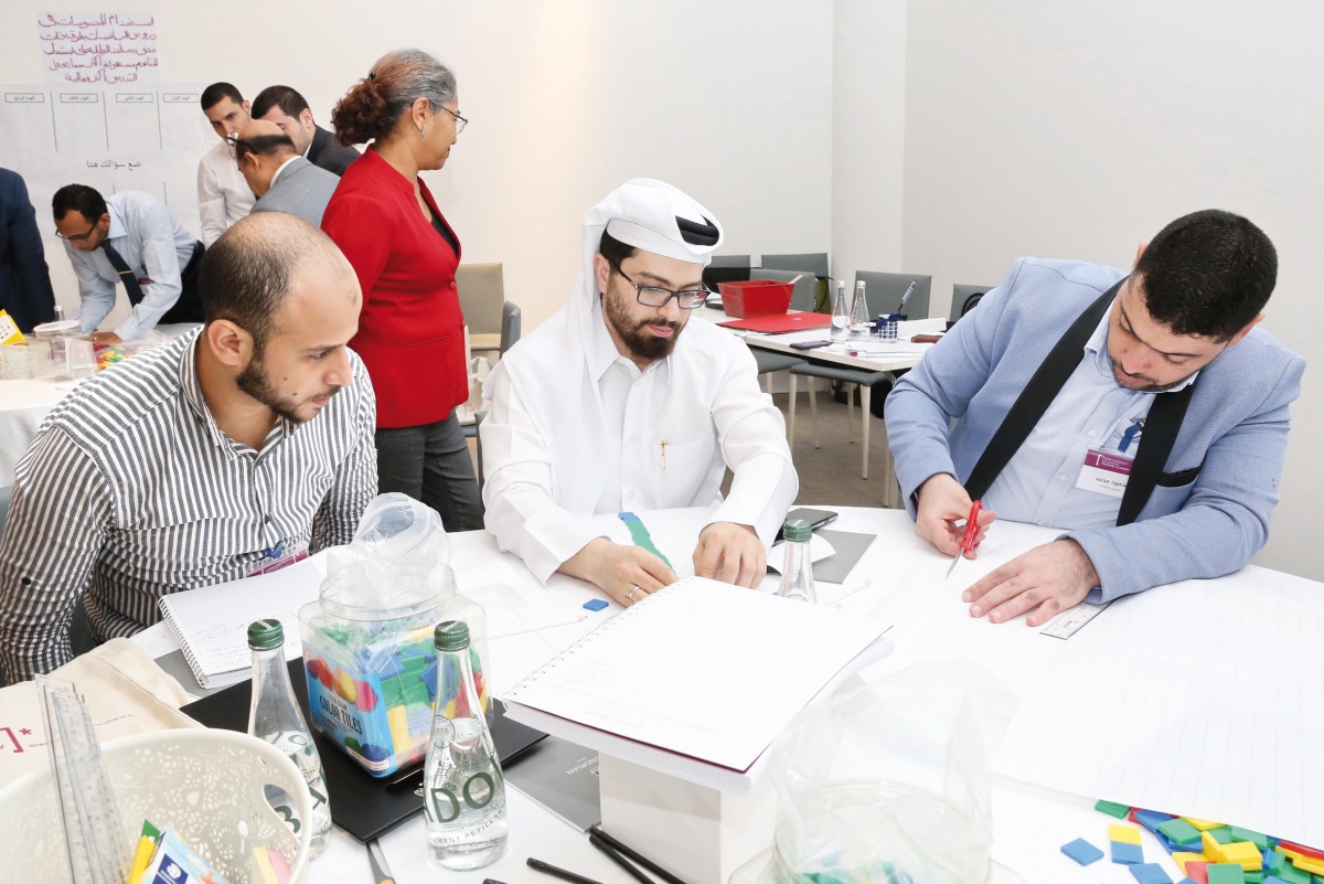 Participants at one of the academy sessions.