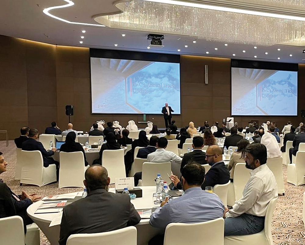 Participants listening to a presentation during the seminar hosted by PWC Academy.