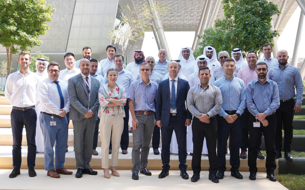 Participants pose for a group photo during the workshop.