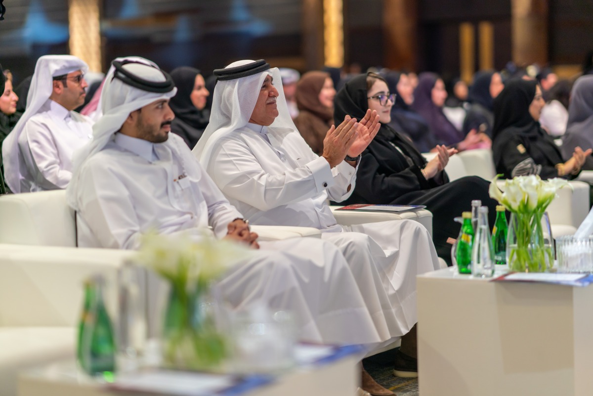 College officials and guests at the function.