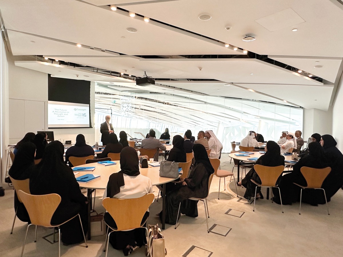 Participants at a session during the course.