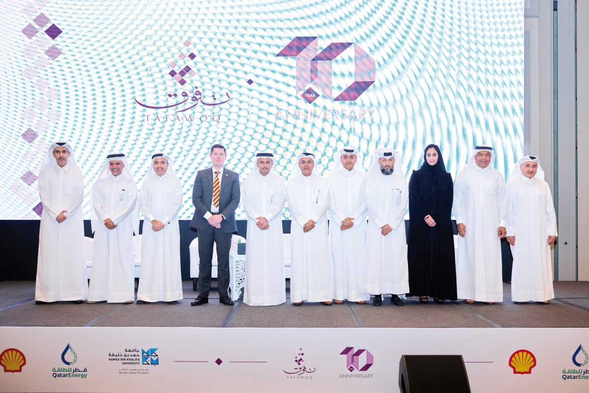 Officials and guests at the event. 