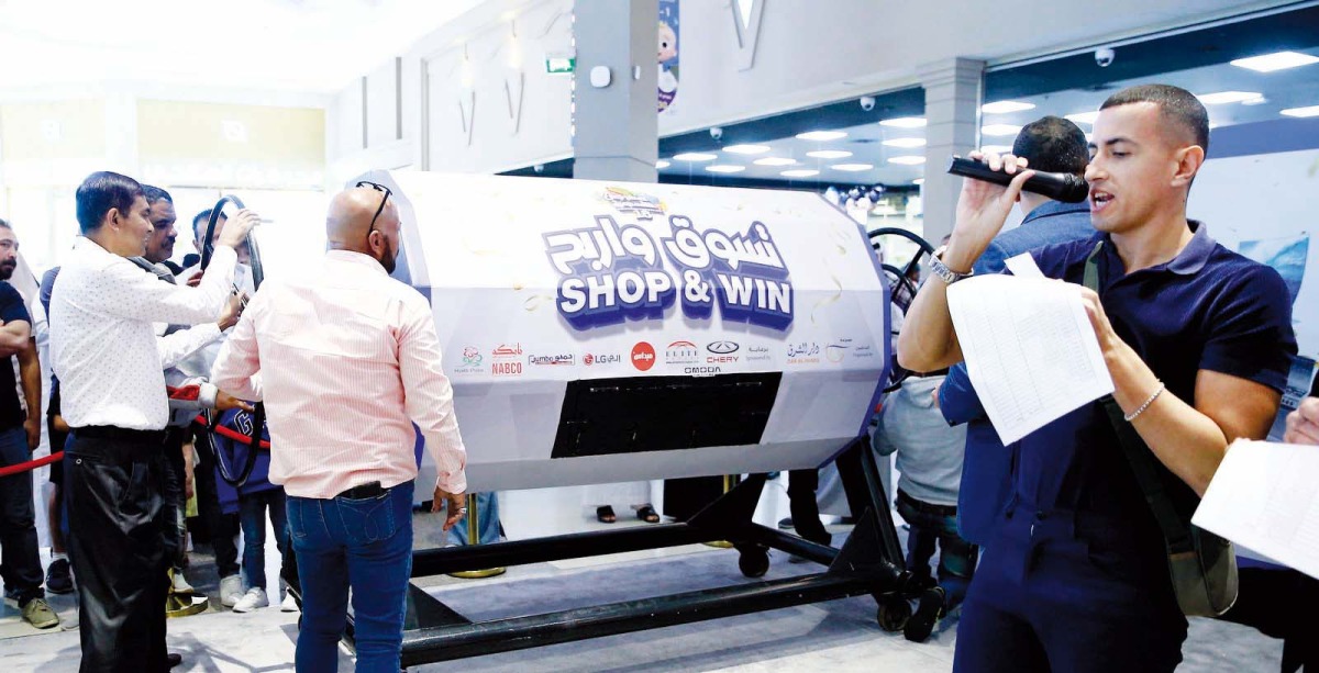 A grand raffle draw held at the conclusion of the 18th edition of The Peninsula and Al Sharq’s annual shopping festival.