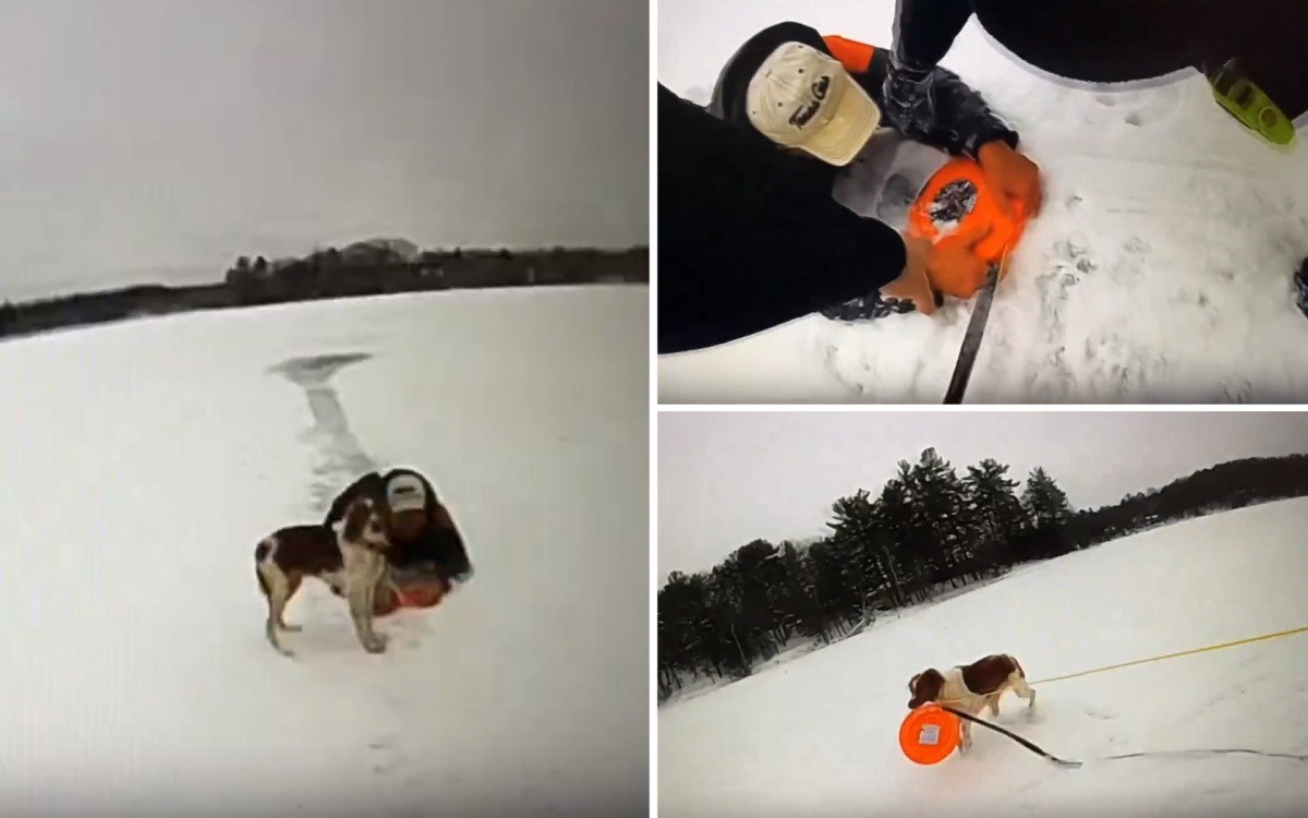 Screengrab from Motor Carrier Officer Kammeron Bennetts' body cam. 