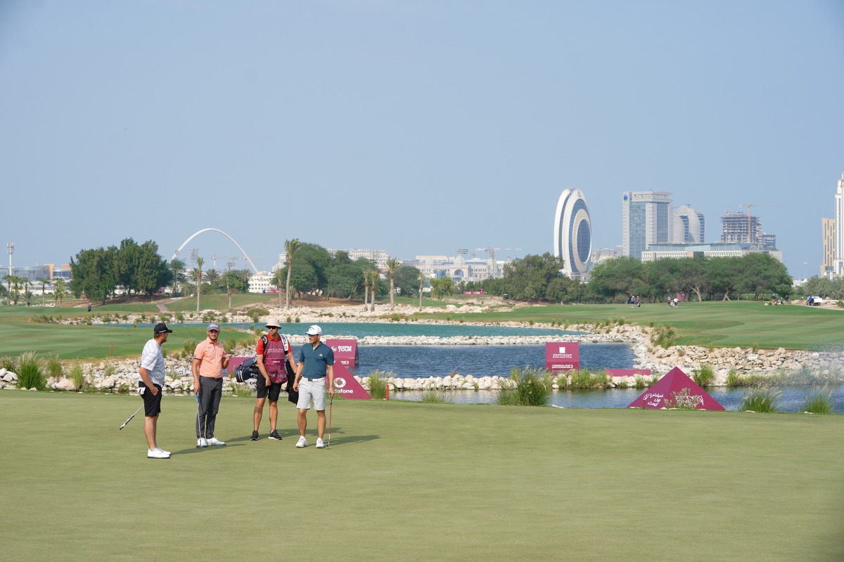 A general view at the Doha Gold Cup during an earlier edition of the Commercial Bank Qatar Masters, in this file photo.
