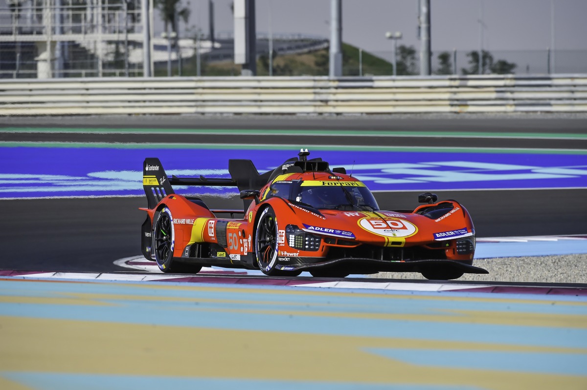 A file photo of a hypercar in action.