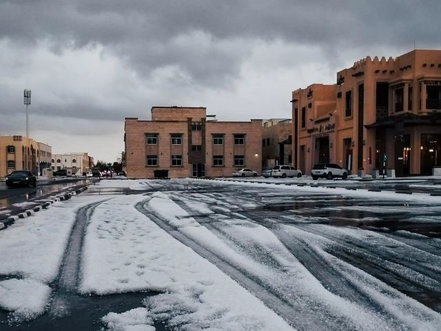 Picture shared by UAEWeatherman of Muneeb Muhamed on Instagram 