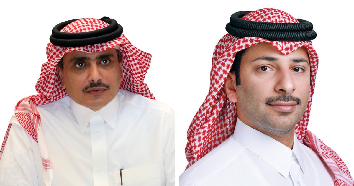From left: QLM Chairman Sheikh Saoud bin Khalid bin Hamad Al Thani and QLM Chief Executive Officer Fahad Al Suwaidi