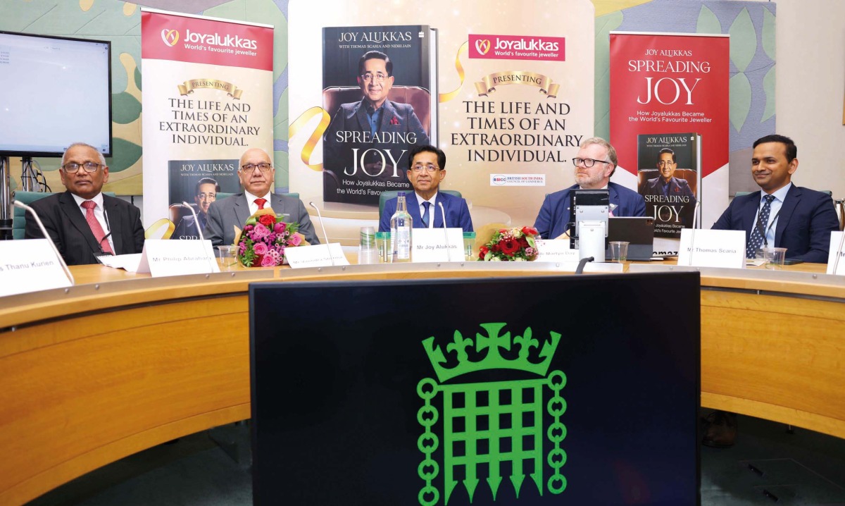 Chairman and Managing Director of the Joyalukkas Group, Joy Alukkas along with other officials during the event.