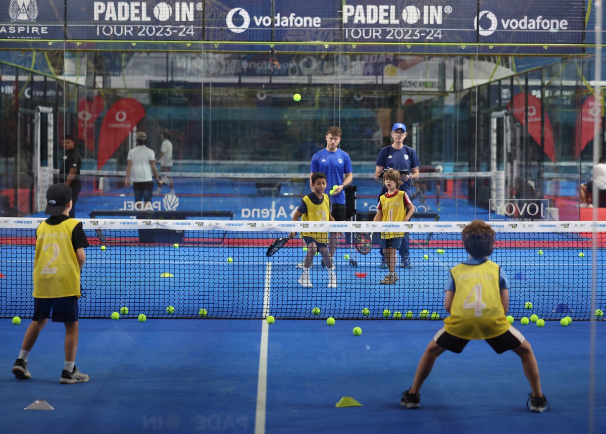 The first-ever Padel Open Days were held at Padel IN in Aspire Zone.