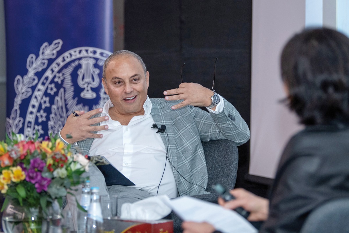 Dr. Amale Andraos shared a global and regional perspective on how public urban architecture creates both a sense of community and a connection between the past, present, and future.
