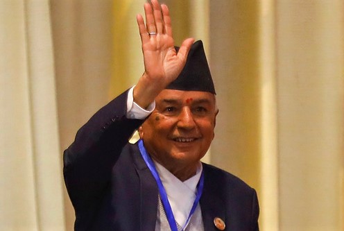 File photo of Ram Chandra Poudel