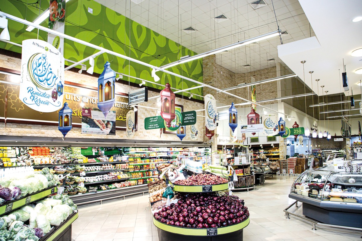 One of the Al Meera branch marking the holy month of Ramadan.