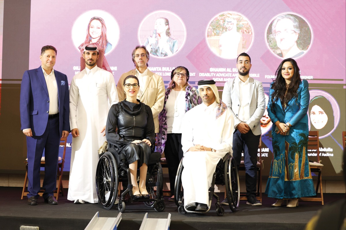 Officials and guests at the fashion corporate social responsibility event at M7.