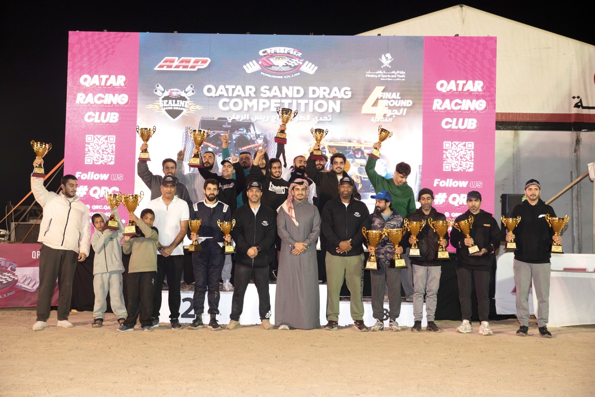 QRC Director Sheikh Jabor bin Khalid Al Thani crowned the podium winners on both the days.