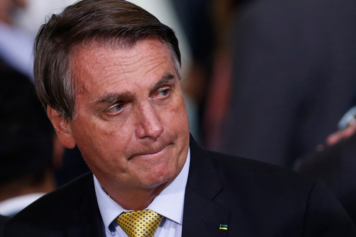 Brazil's Jair Bolsonaro . Reuters file photo.
