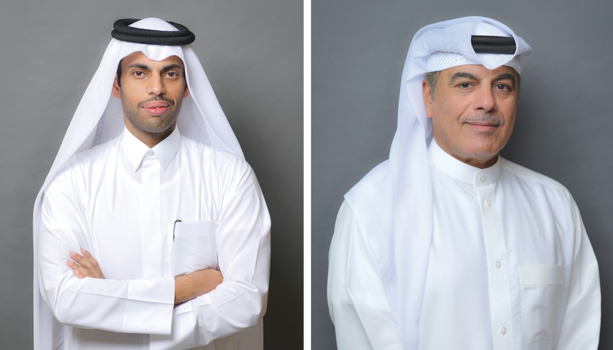 Chairman of Mazaya Shiekh Salman bin Hasan Al Thani and Vice Chairman of Mazaya Ibrahim Jeham Al Kuwari.