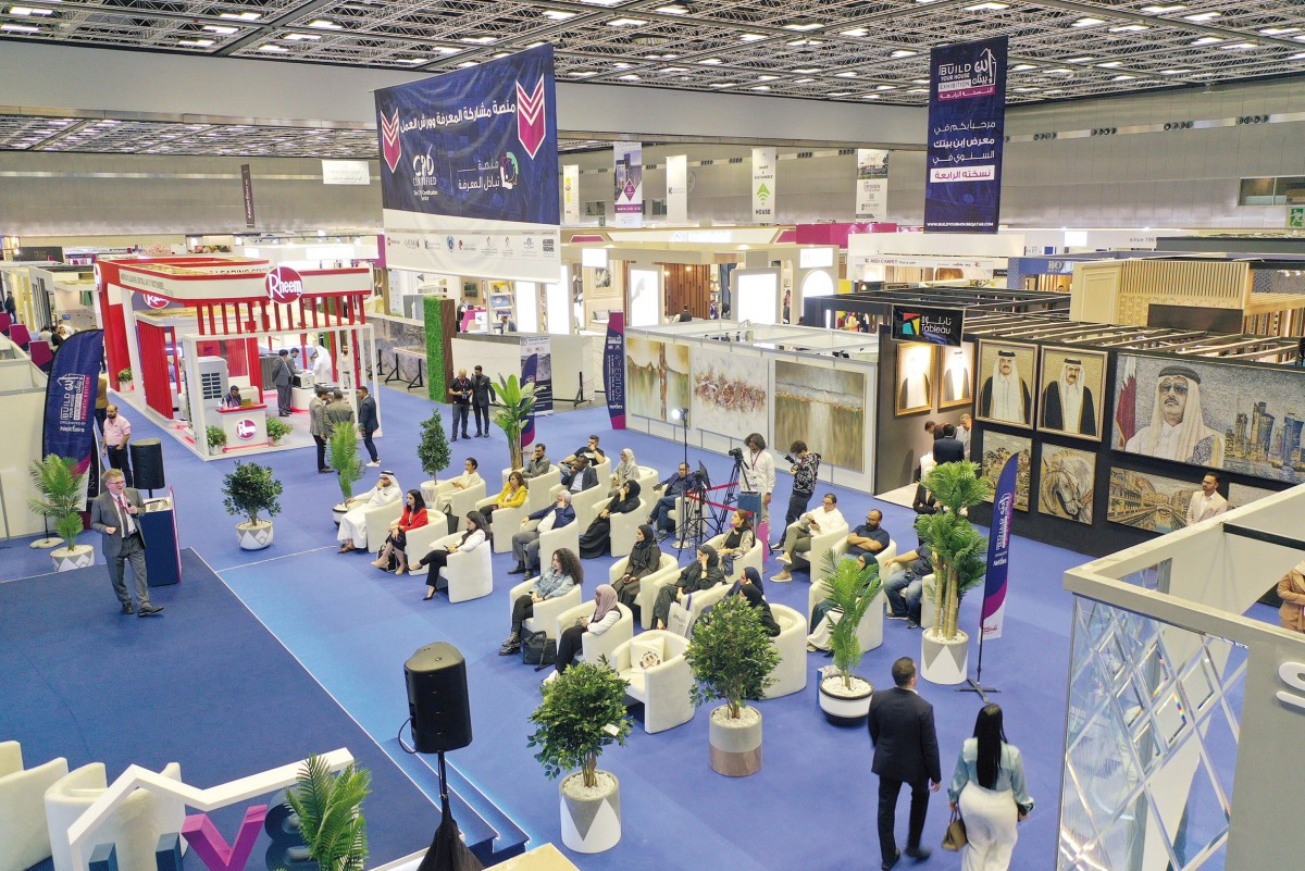 A view of participants attending a session of last year's edition of Build Your House Exhibition.