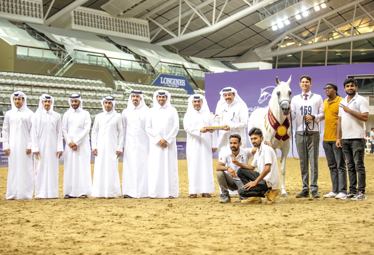 The connections of Bidayat Ibn Salamah pose for a group photo. PICS: Juhaim/QREC