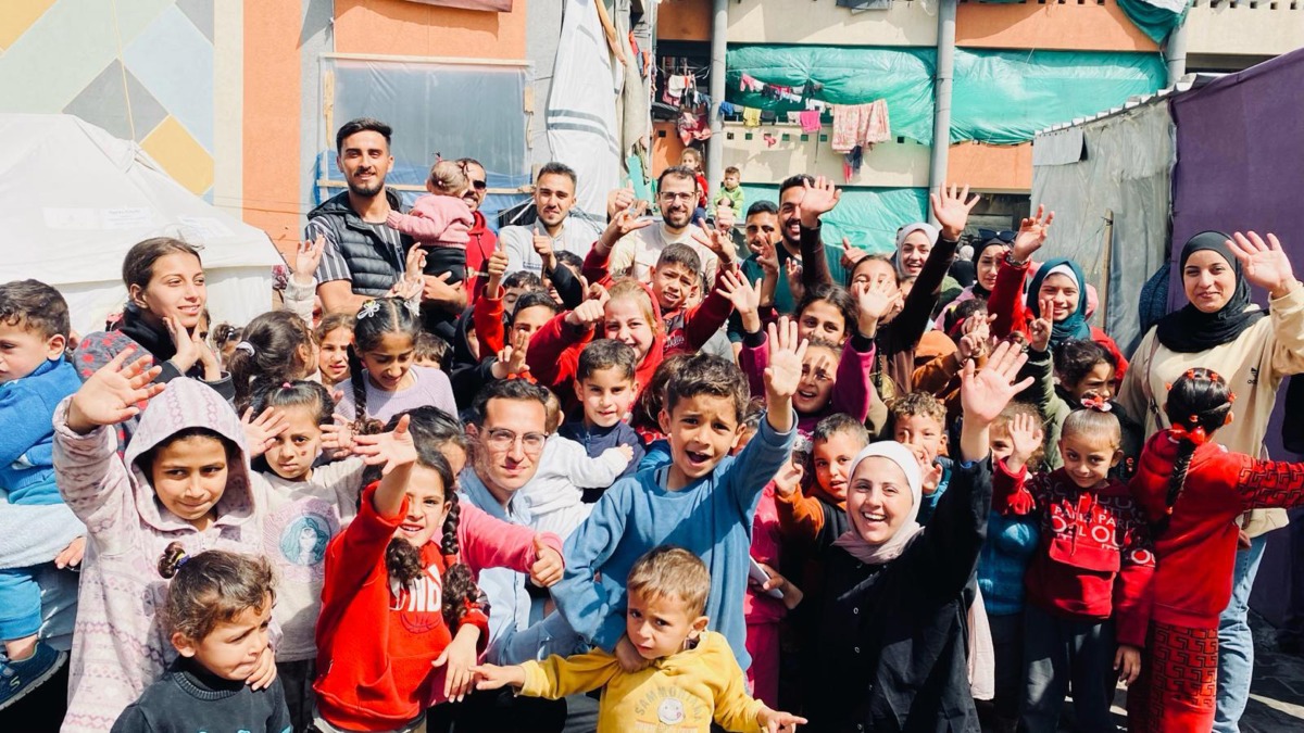 This partnership is part of EAA’s efforts to address the humanitarian crisis in Gaza.