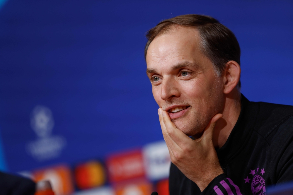 Bayern Munich's German head coach Thomas Tuchel gives a press conference on April 29, 2024 in Munich, southern Germany, on the eve of the UEFA Champions League semi-final first leg football match between Bayern Munich and Real Madrid. (Photo by Michaela STACHE / AFP)
 
