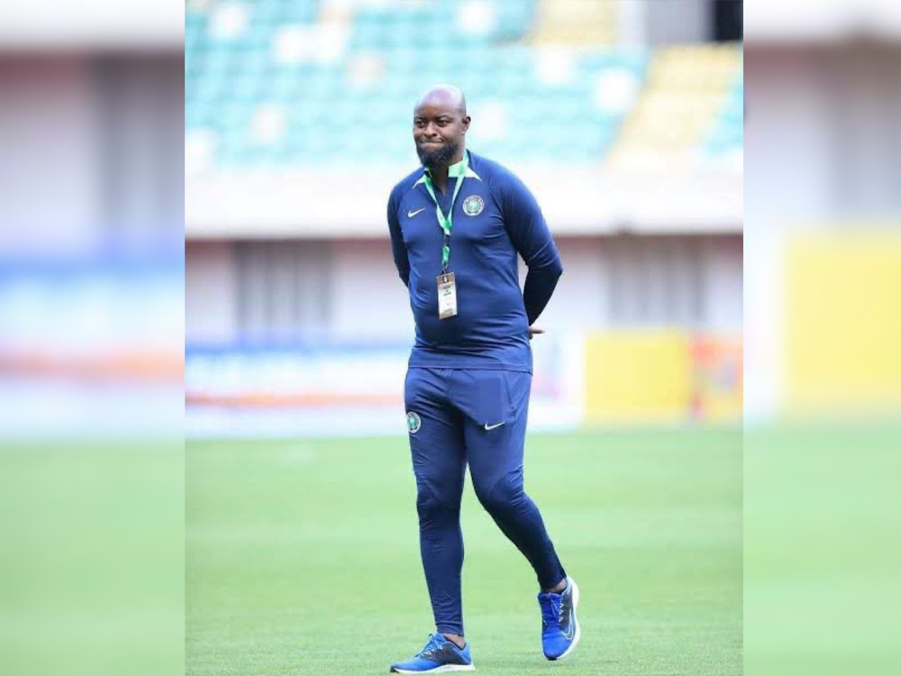 Nigeria football team head coach Finidi George. Image source: @thenff on X