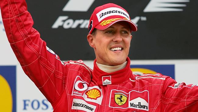 A file photo of seven-time Formula One champion Michael Schumacher

