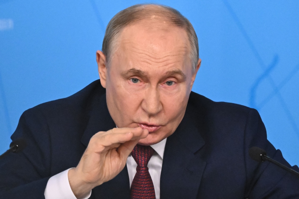 Vladimir Putin. AFP file photo.