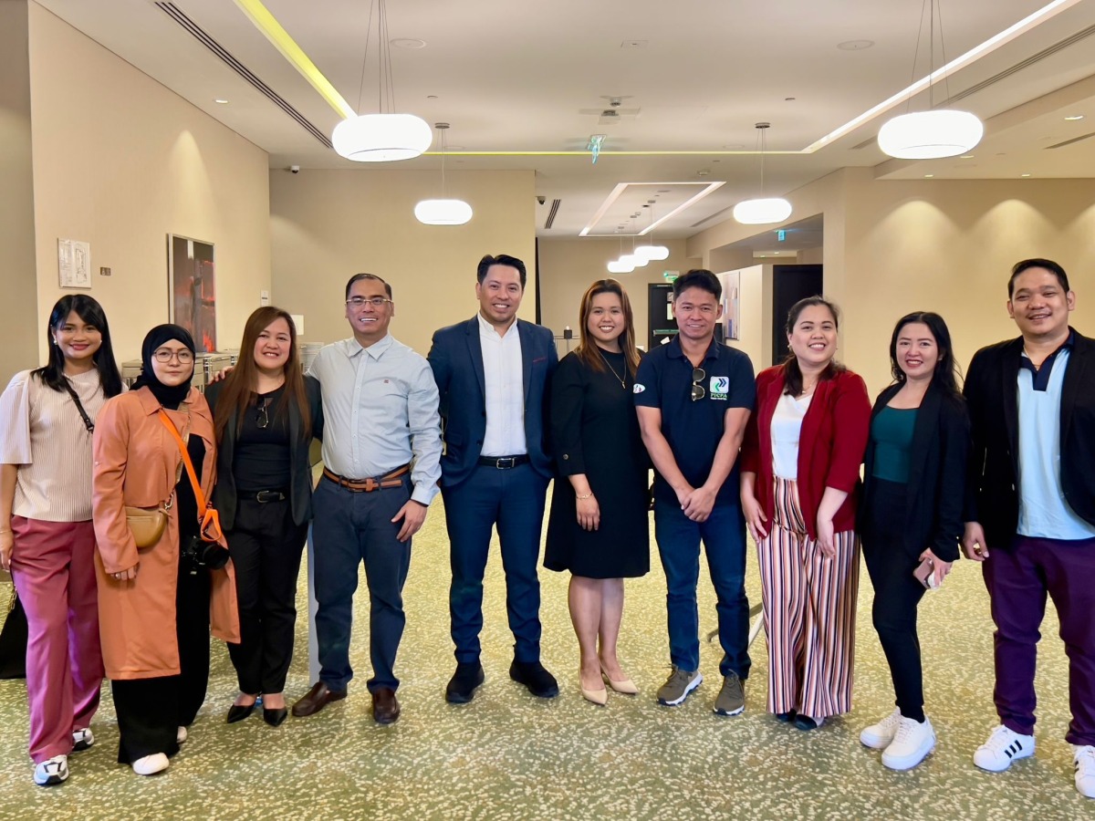 PICPA Doha officials during the investment seminar at Double Tree Hilton Hotel.