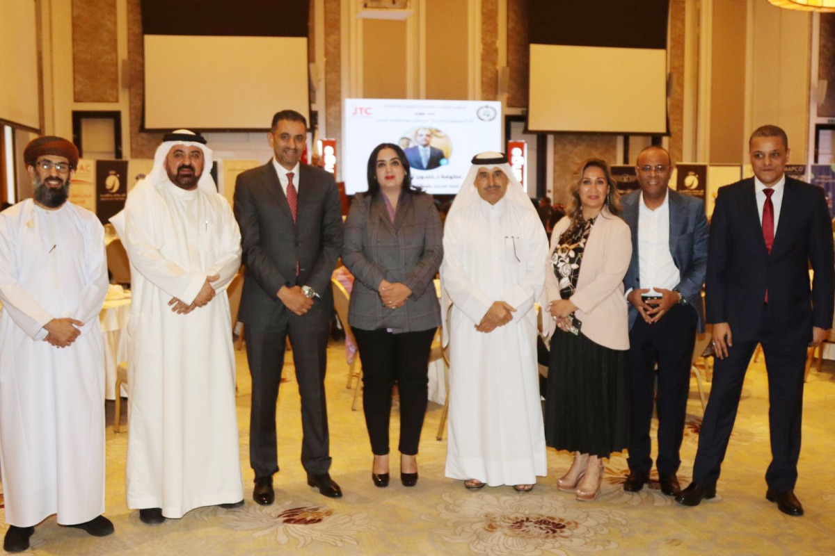 Officials during the Arab Parliamentary Conference in Jordan.