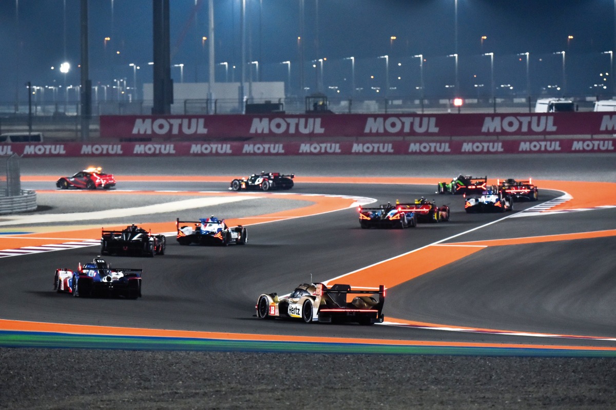 Action during last year's Qatar 1812Km race at the Lusail International Circuit, in this file photo.