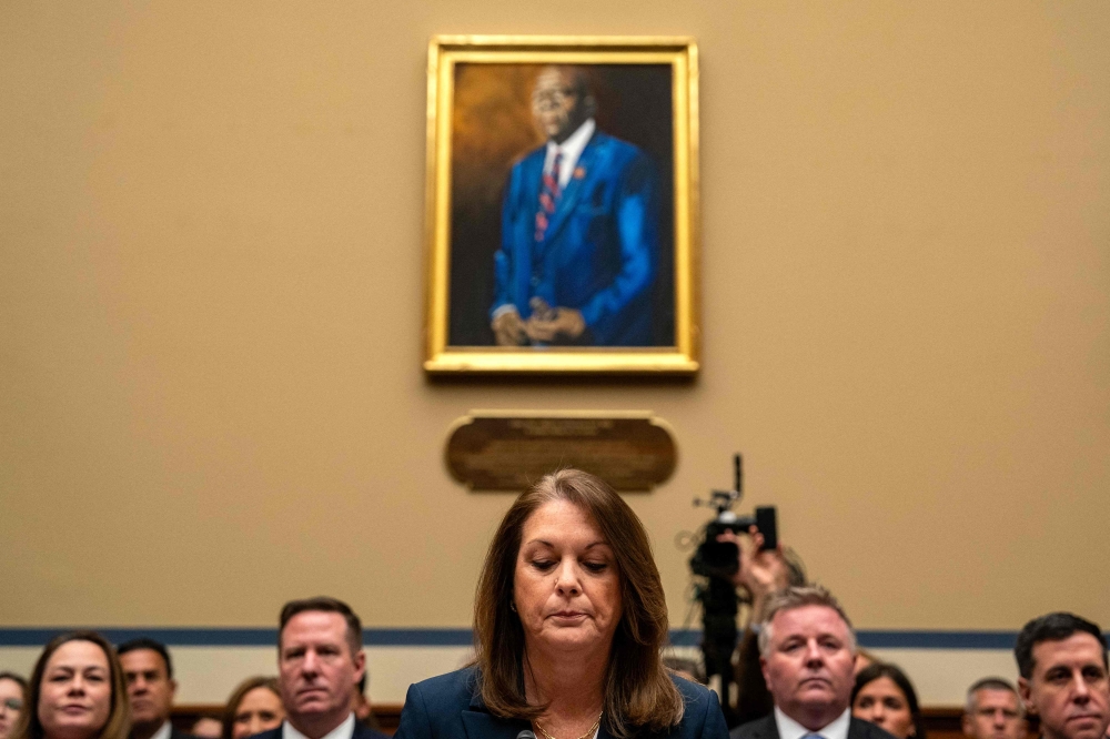 United Sates Secret Service Director Kimberly Cheatle testifies before the House Oversight and Accountability Committee during a hearing at the Rayburn House Office Building on July 22, 2024 in Washington, DC. (Photo by Kent Nishimura / GETTY IMAGES NORTH AMERICA / Getty Images via AFP)
