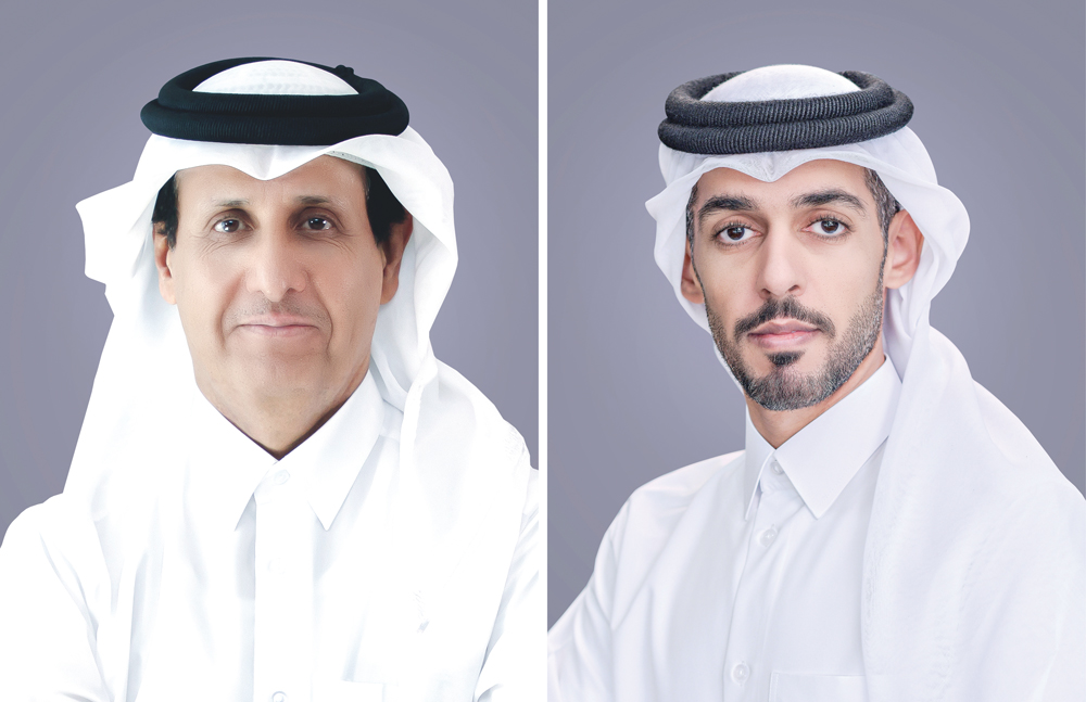 QIC Group Chairman, Sheikh Hamad bin Faisal Al Thani (left) and QIC Group CEO, Salem Al Mannai.