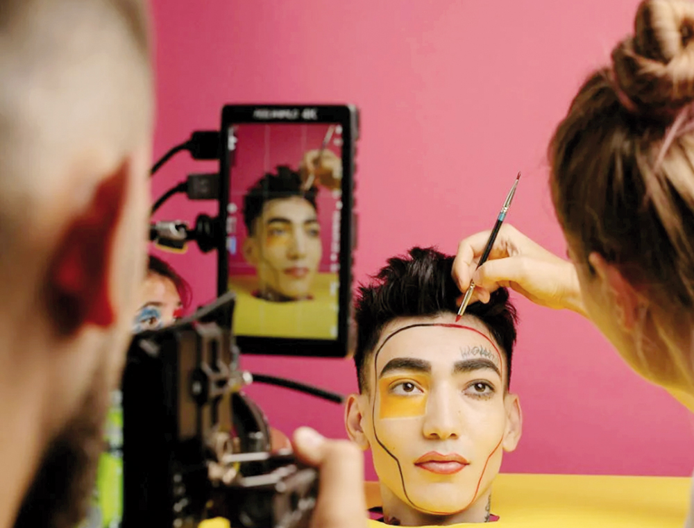 A community class at VCUarts Qatar.