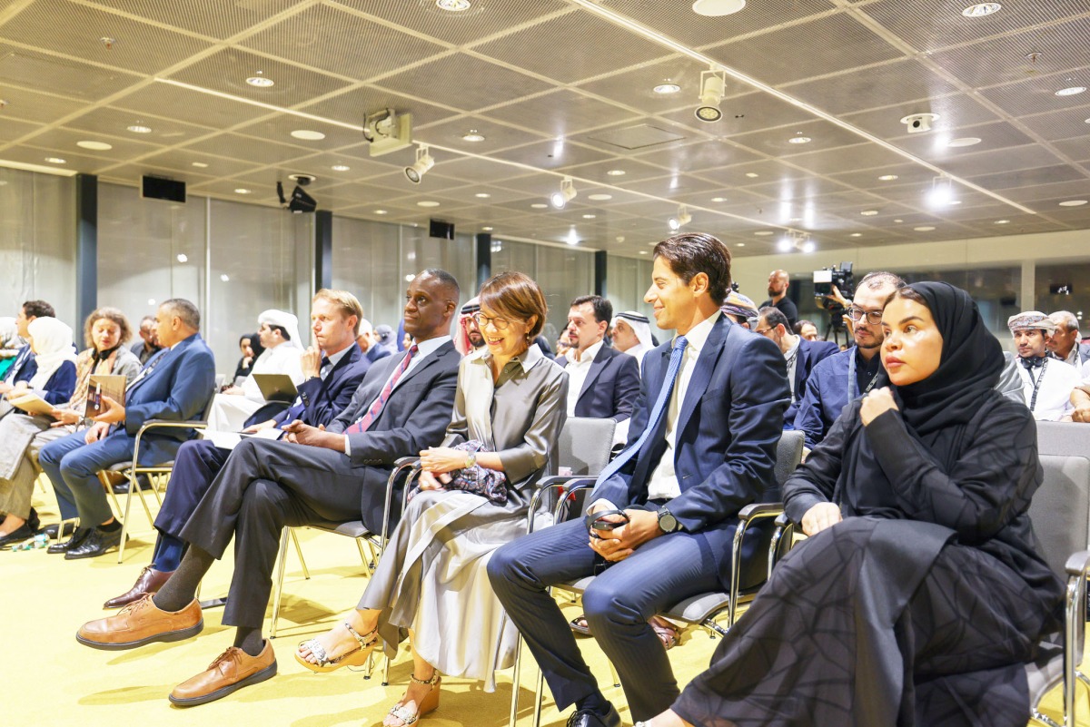 US Ambassador H E Timmy Davis (fourth right), French Ambassador H E Jean-Baptiste Faivre (fifth right), Italian Ambassador H E Paolo Toschi (second right) and others at the event. 
