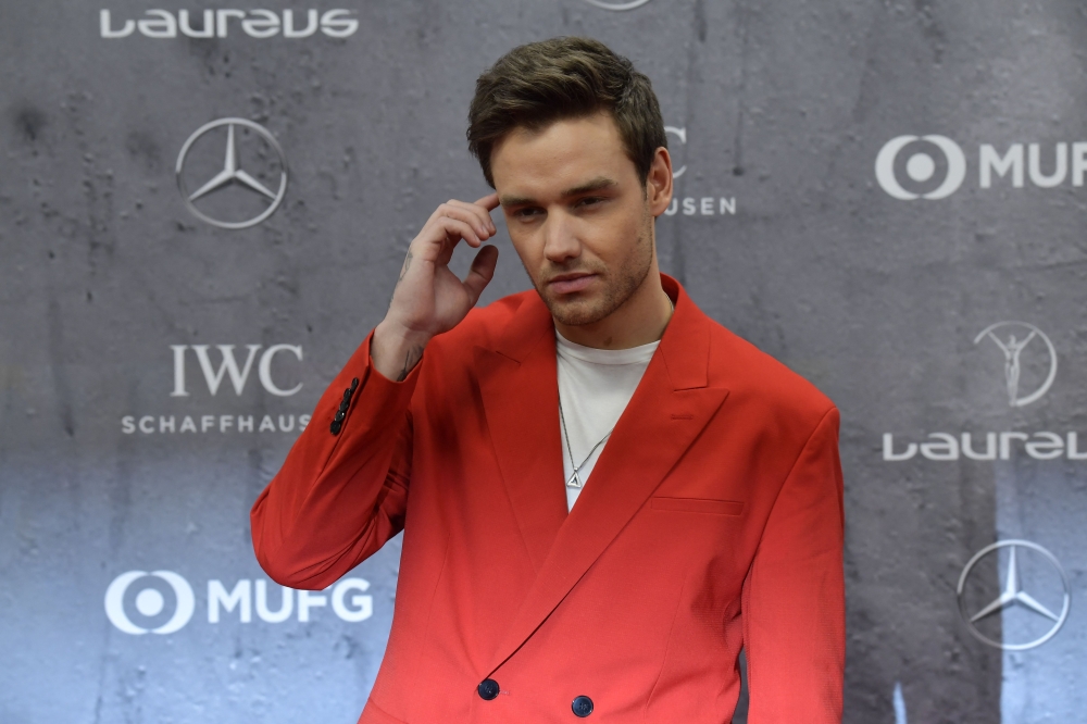 (Files) British singer and songwriter Liam Payne poses on the red carpet prior to the 2020 Laureus World Sports Awards ceremony in Berlin on February 17, 2020. (Photo by Tobias Schwarz / AFP)