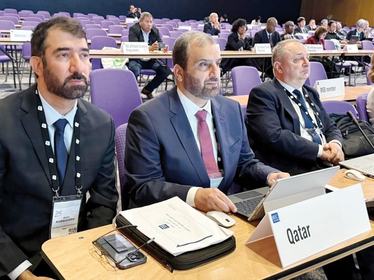 Officials attending the IEC meeting.