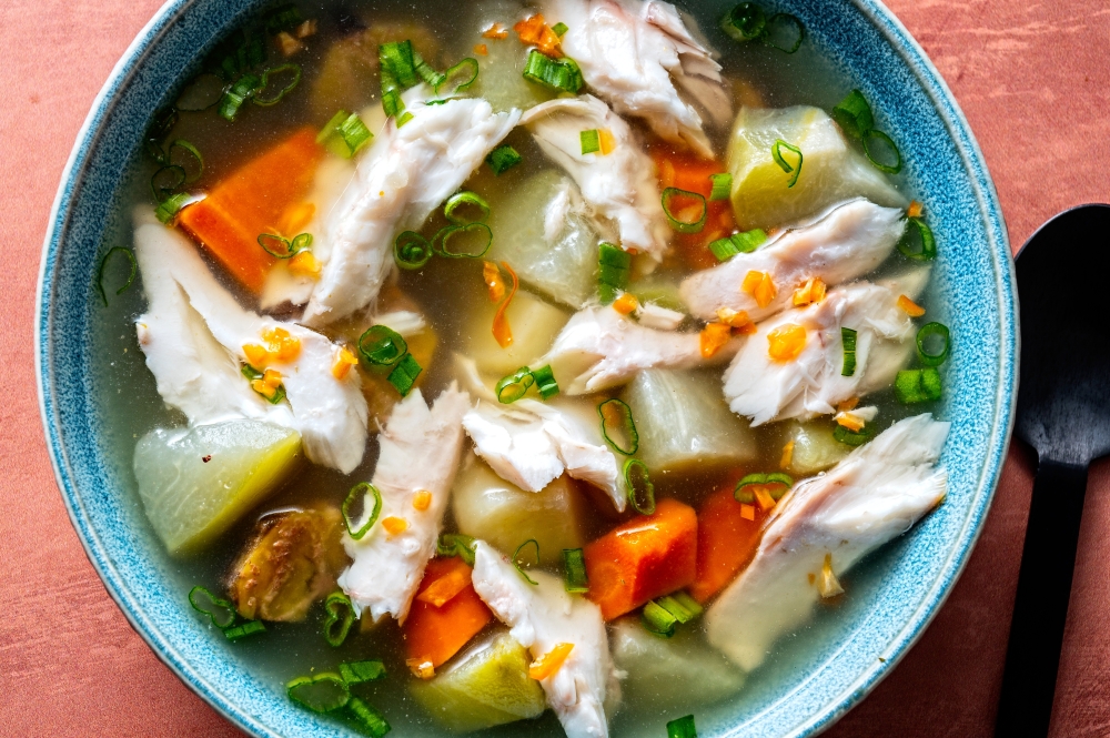 Fish Tea (Jamaican Fish Soup) / Photo by Scott Suchman for The Washington Post
