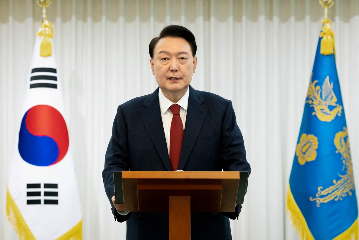 Former South Korean president Yoon Suk Yeol. File photo.