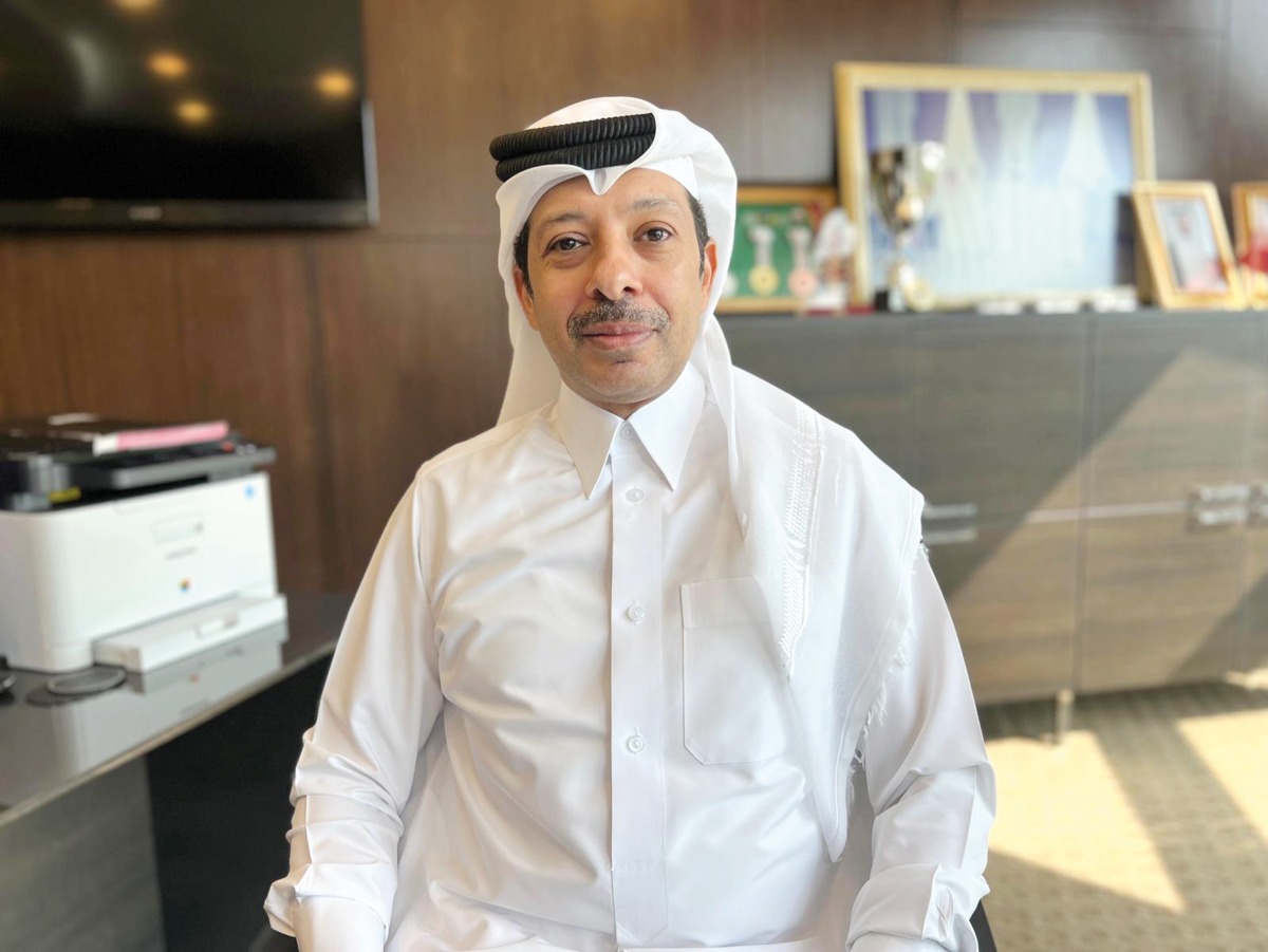 QCA President Mohammed Al Mudhahka