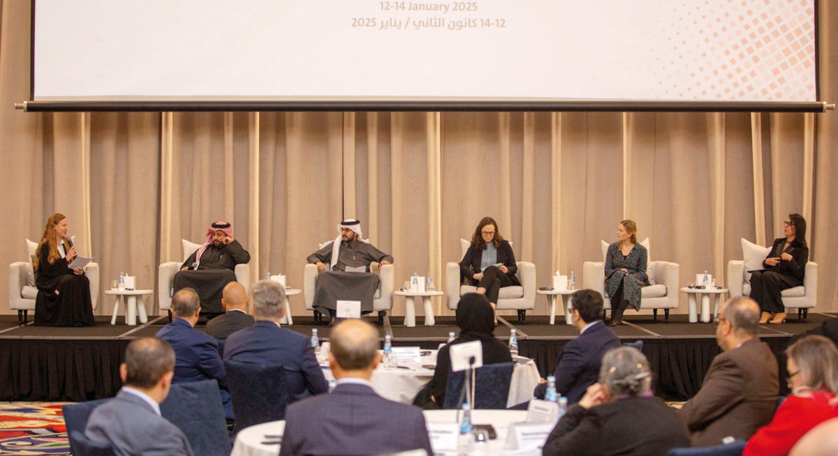 A view of the panel discussion during the workshop.