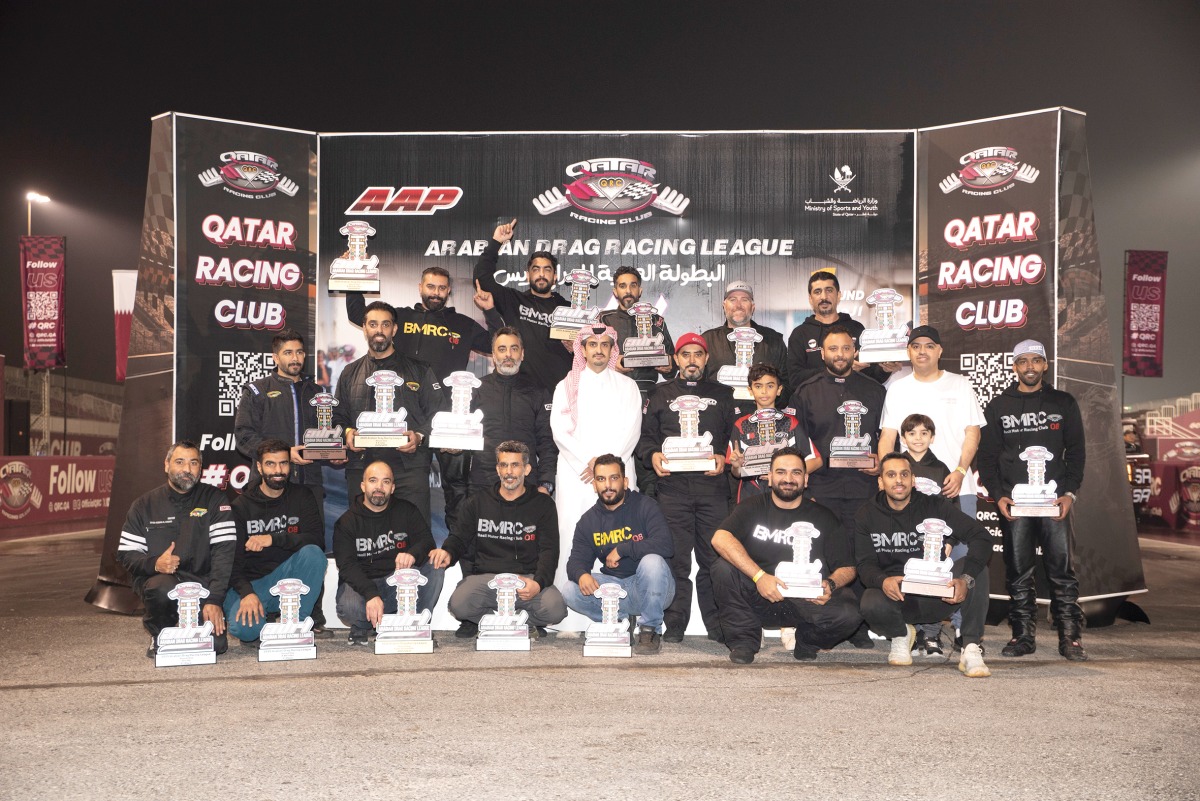 QRC Director Sheikh Jabor bin Khalid Al Thani honoured the podium winners.