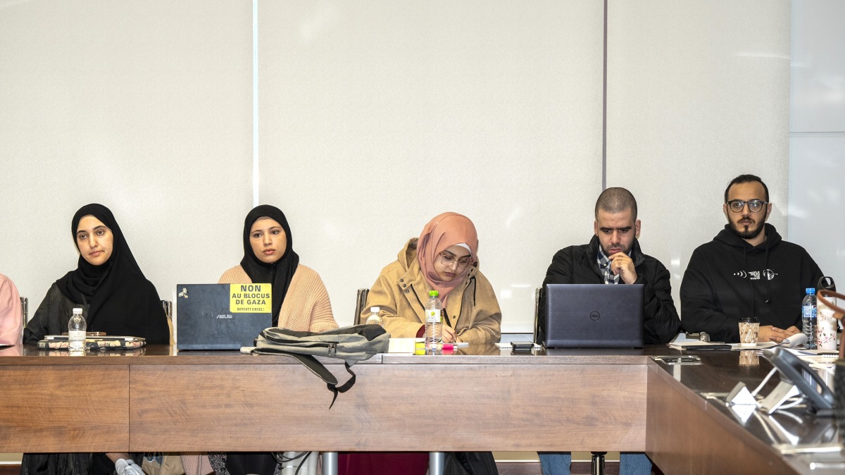 Participants during the workshop.